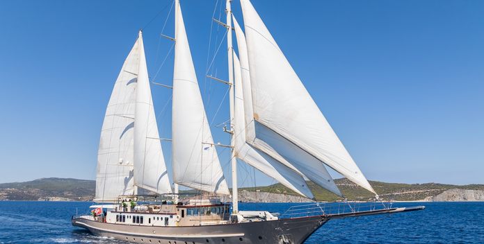 The Langley yacht charter Aegean Yacht Sail Yacht